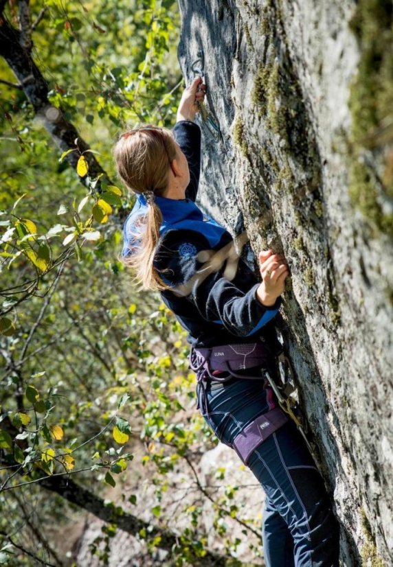 Black Hill | Lesana - Farba: Citrus / Modrá, Veľkosť: M