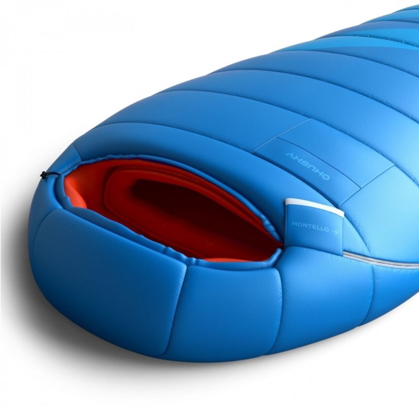 Husky | Montello - Strana zipsu: Pravá, Farba spacáku: Green, Výška postavy: 195 cm