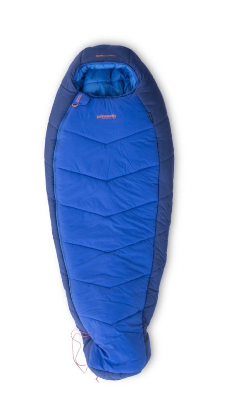 Pinguin | Comfort Junior PFM - Strana zipsu: Ľavá, Farba spacáku: Blue, Výška postavy: 150 cm