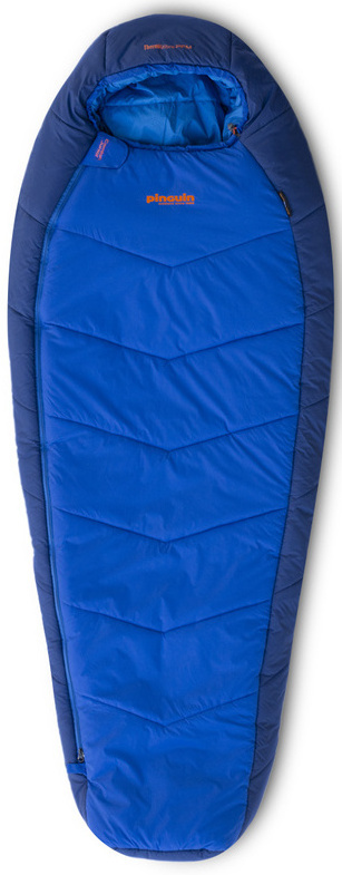 Pinguin | Comfort Junior PFM - Strana zipsu: Ľavá, Farba spacáku: Blue, Výška postavy: 150 cm