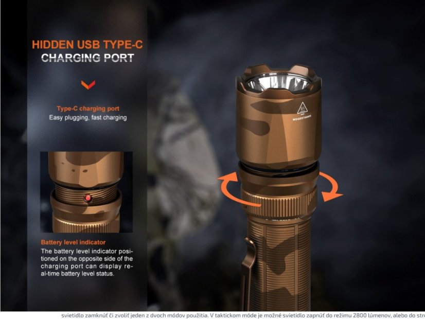 Fenix | TK20R UE - Farba: Kamufláž