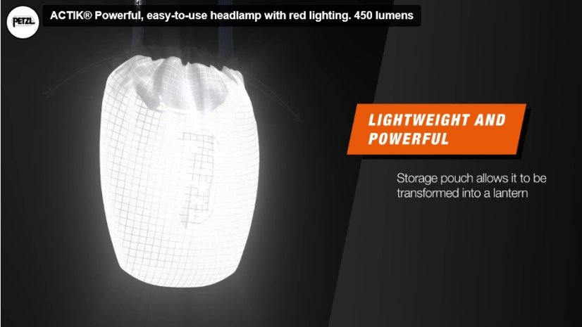 Petzl | Actik 2022 - Farba: Gray