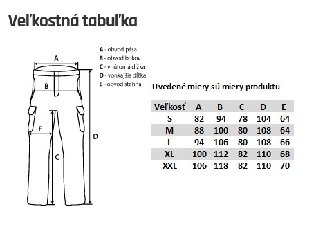 Black Hill | Hiker Cargo II HD - Farba: Modrá, Veľkosť: M