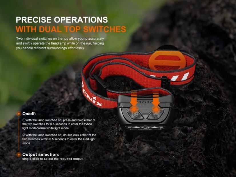 Fenix HL18R-T V2.0 - Farba: Biela