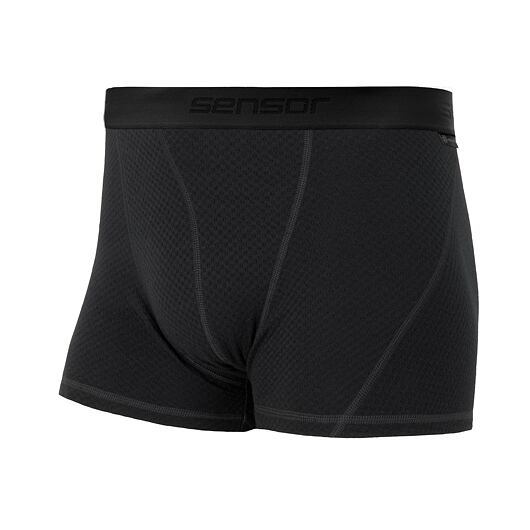 Sensor | Merino DF Boxers - Farba: Čierna, Veľkosť: M