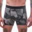 Sensor | Merino Impress Boxers - Farba: Čierna / Camo, Veľkosť: M