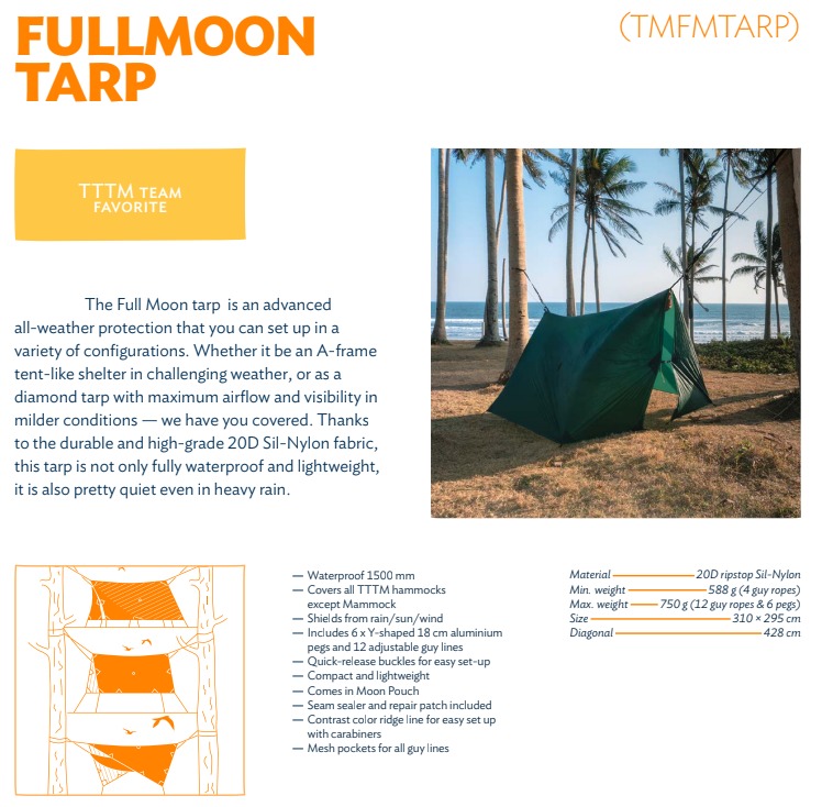 TTTM | FullMoon Tarp