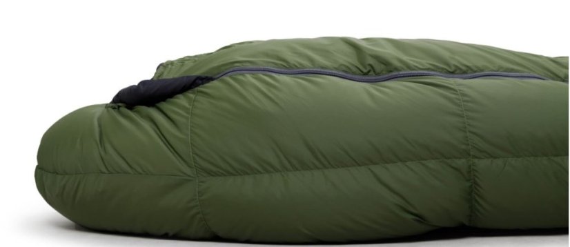 Warmpeace | Horizont 1400 - Strana zipsu: Ľavá, Farba spacáku: Riffle Green, Výška postavy: 170 cm