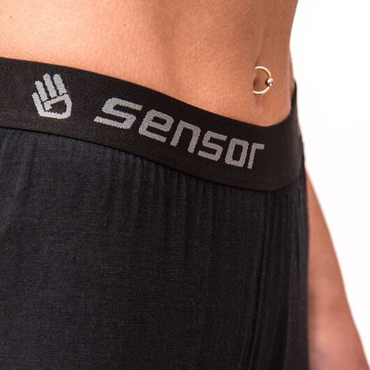 Sensor | Merino Air Pants W - Farba: Čierna, Veľkosť: M