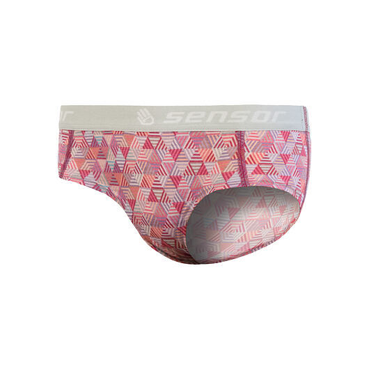 Sensor | Merino Impress Briefs W - Farba: Čierna / Pattern, Veľkosť: M