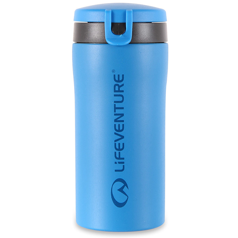 Lifeventure | Flip-Top Thermal Mug - Farba: Purple