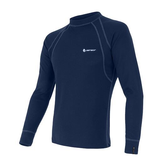 Sensor | Double Face T-shirt LS - Farba: Šedá, Veľkosť: M