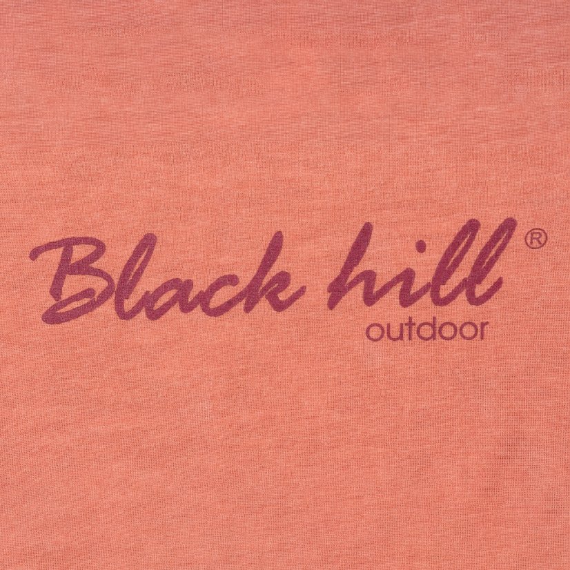 Black Hill | Women Merino T-Shirt KR S180 - Farba: Melónová, Veľkosť: M