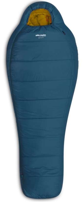 Pinguin | Spirit CCS - Strana zipsu: Ľavá, Farba spacáku: Modrá, Výška postavy: 185 cm