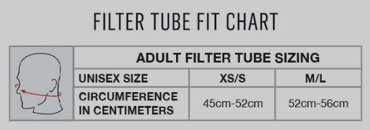 Buff | Filter Tube - Veľkosť: M / L, Vzor: Myka Pink