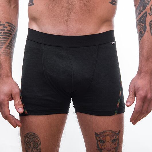 Sensor | Merino Air Boxers - Farba: Čierna II, Veľkosť: M
