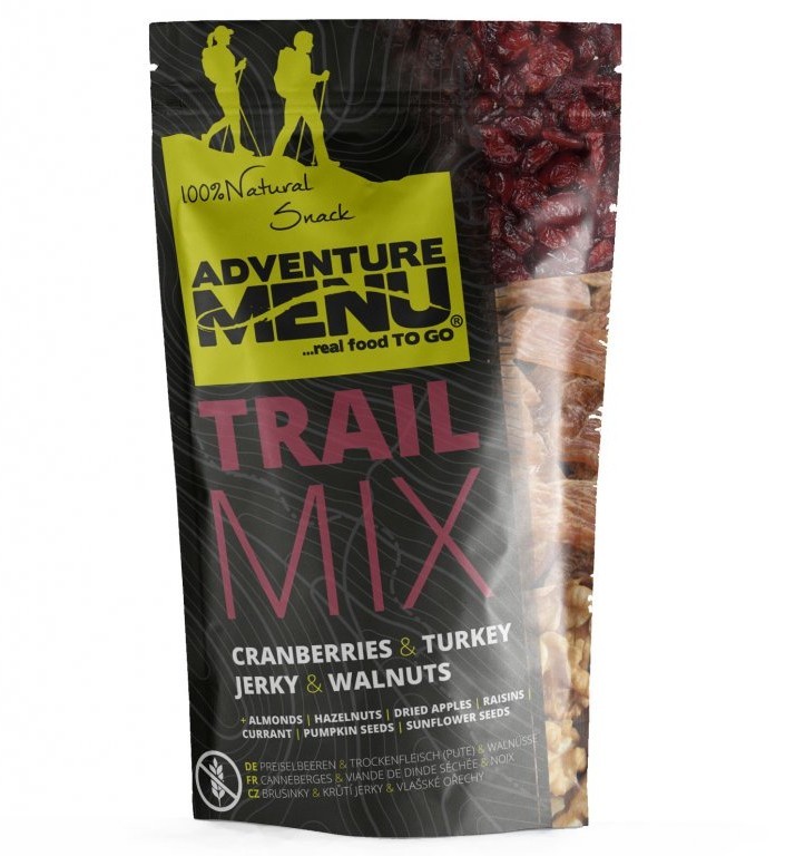 Adventure Menu | Trailmix s brusnicami