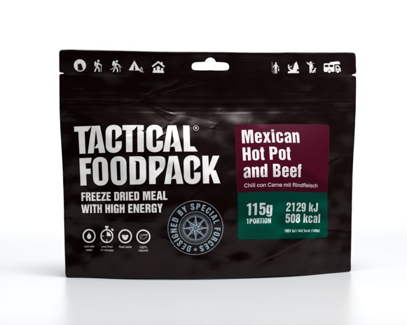 Tactical Foodpack | Mexický Pálivý Hovädzí Kotlík