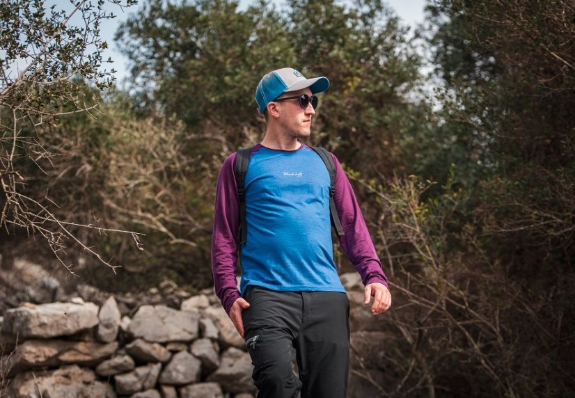 Black Hill |  DR UVprotection140 - Farba: Modrá / Lila, Veľkosť: M