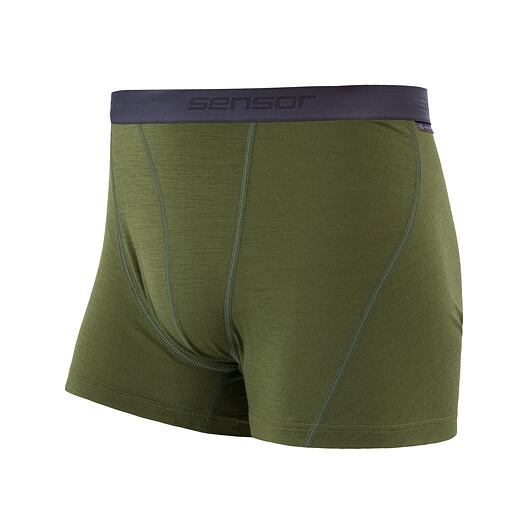 Sensor | Merino Active Boxers - Farba: Čierna, Veľkosť: M