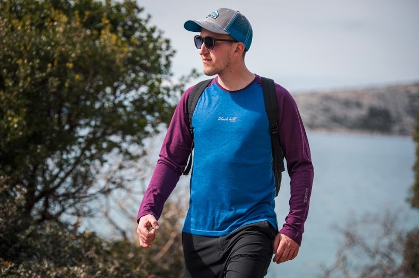 Black Hill |  DR UVprotection140 - Farba: Modrá / Lila, Veľkosť: M