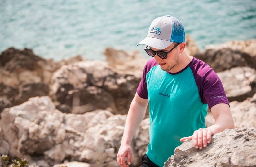 Black Hill |  KR UVprotection140 - Farba: Žltá / Smaragd, Veľkosť: M