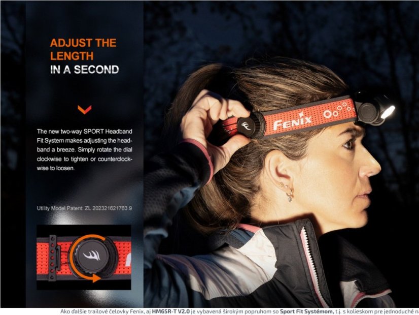Fenix | HM65R-T V2.0 - Farba: Čierna