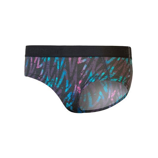 Sensor | Merino Impress Briefs W - Farba: Čierna / Pattern, Veľkosť: M
