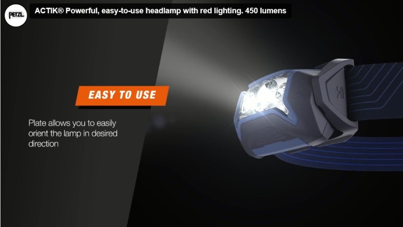 Petzl | Actik Core 2022 - Farba: Gray