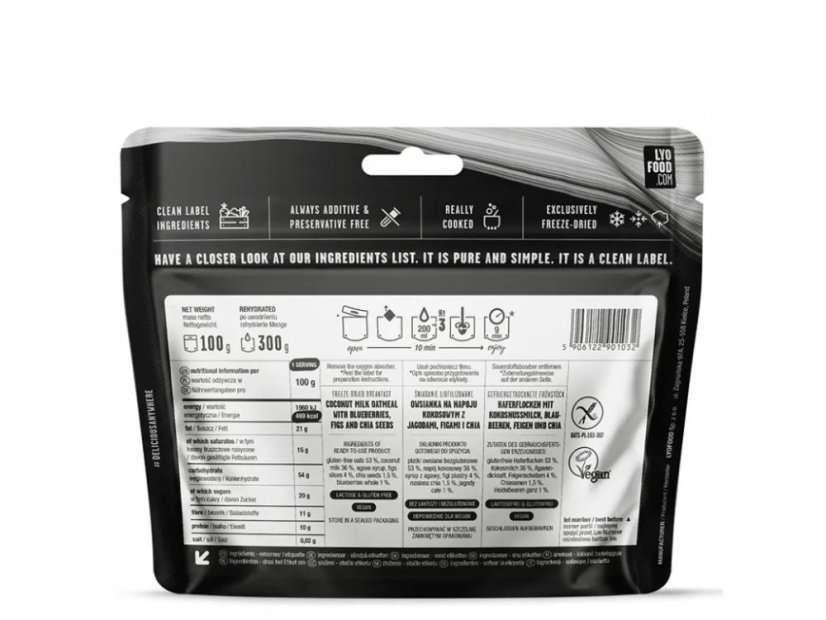 LYO | Kokosová Ovsená Kaša