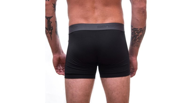 Sensor | Coolmax Tech Boxers 3-pack - Farba: Modrá / Čierna / Safir, Veľkosť: M