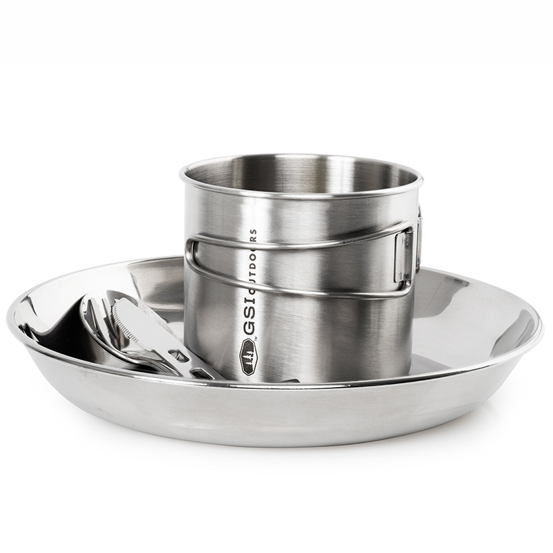 GSI | Glacier Stainless 1 Person Set