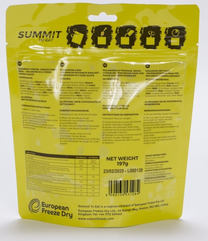 Summit To Eat | Makaróny so Syrom