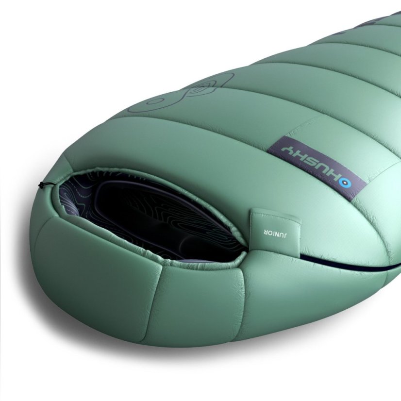 Husky | Junior - Strana zipsu: Ľavá / Pravá, Farba spacáku: Mustard