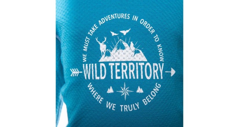 Sensor | Merino DF Territory LS Kids - Farba: Lilla, Veľkosť: 90