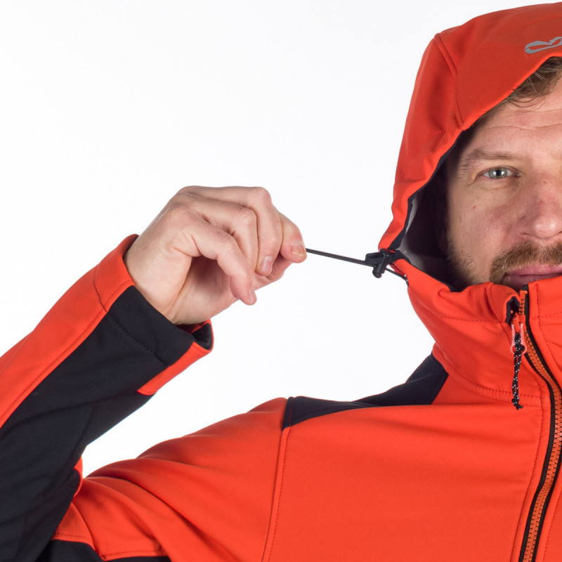 Northfinder | Morris - Farba: Red Black, Veľkosť: M