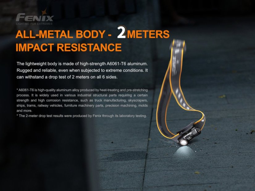 Fenix | HM51R Ruby V2.0 - Farba: Black / Orange