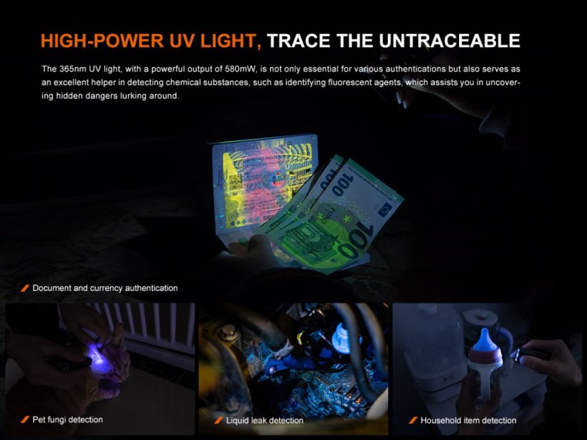 Fenix | E06R - Farba: Šedá