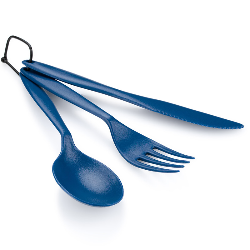 GSI | Tekk Cutlery Set - Farba: Blue