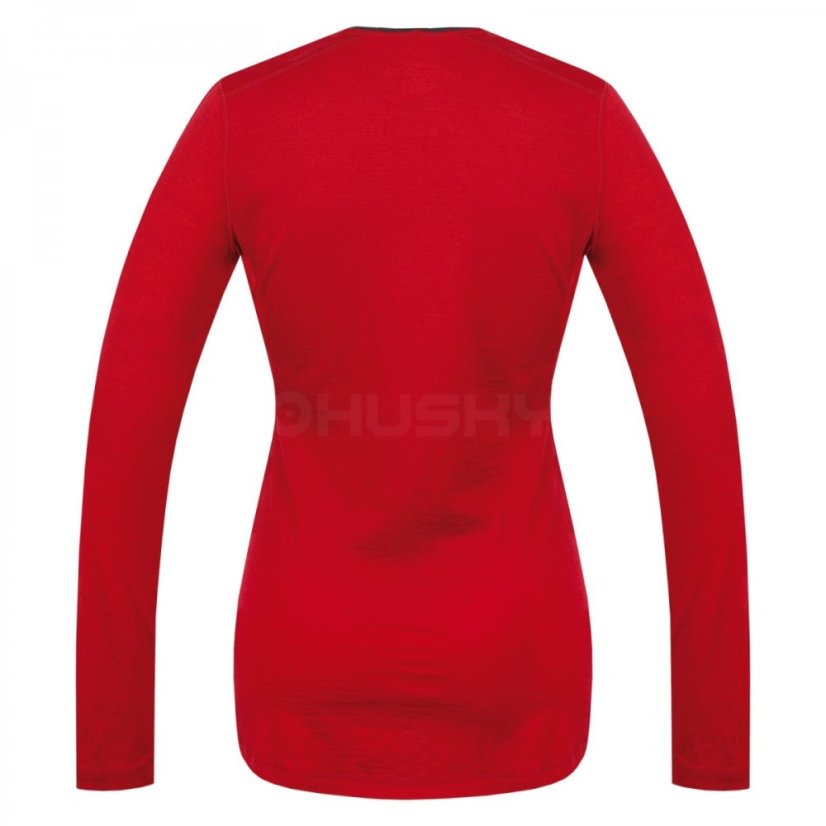 Husky | Merino 100 L Tričko LS - Farba: Čierna, Veľkosť: XL