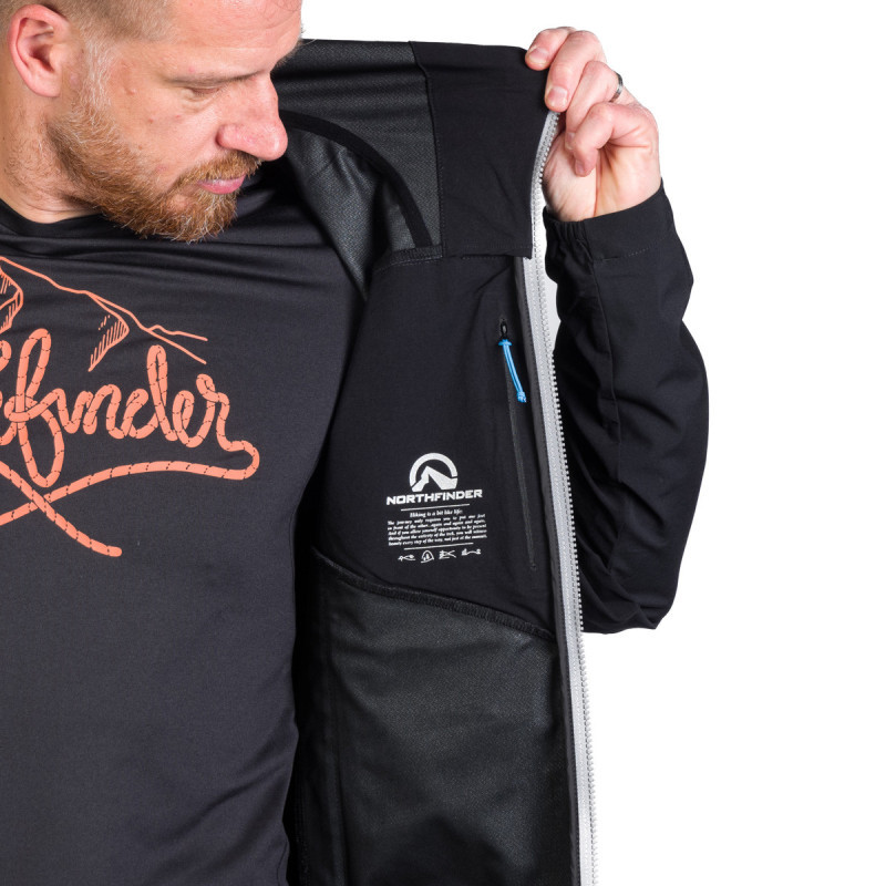 Northfinder | Randal - Farba: Orange Black, Veľkosť: S