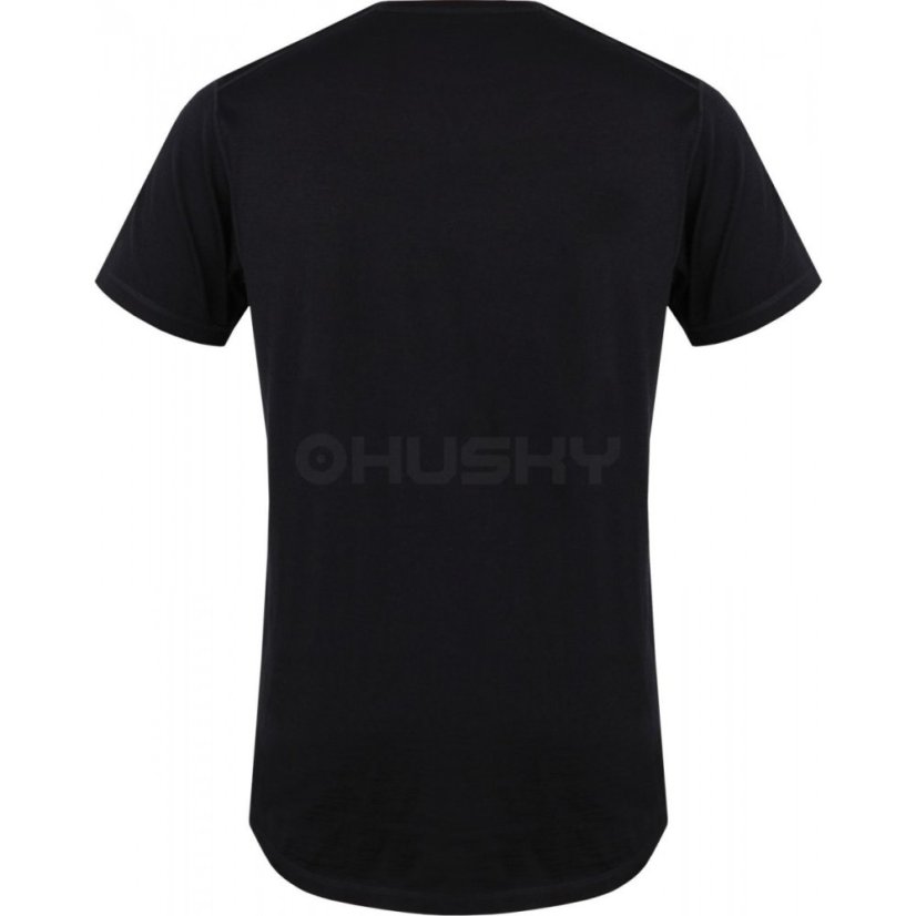 Husky | Merino 100 M Tričko SS - Farba: Modrá, Veľkosť: S