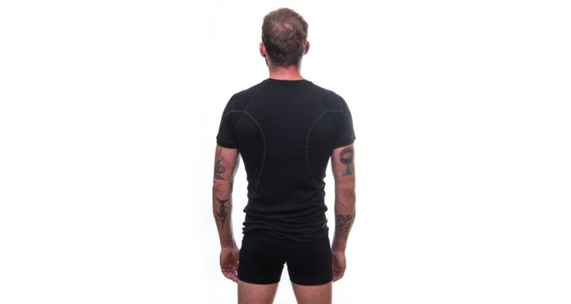 Sensor | Merino Active T-Shirt SS - Farba: Black, Veľkosť: M