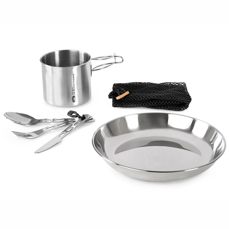 GSI | Glacier Stainless 1 Person Set