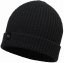 Buff | Knitted Hat Basic - Farba: Black