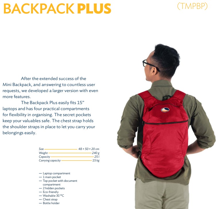 TTTM | Backpack Plus - Farba: Dark Grey, Veľkosť: 25 L