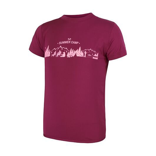 Sensor | Coolmax Fresh PT Camp SS Kids - Farba: Lilla, Veľkosť: 110