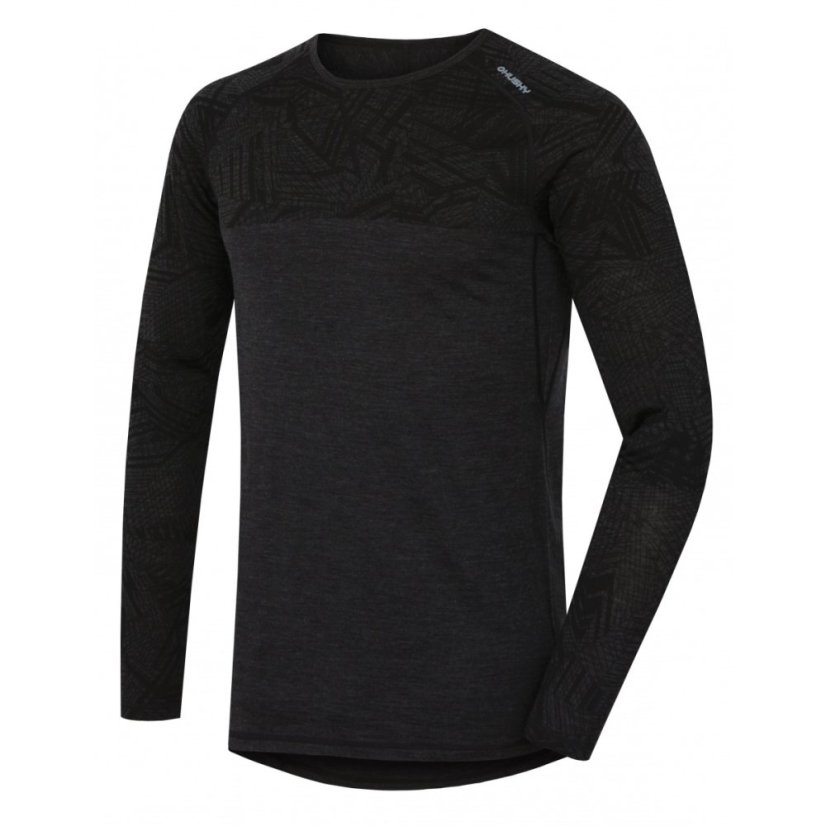 Husky | Merino 100 M Tričko LS 2021 - Farba: Modrá, Veľkosť: XL