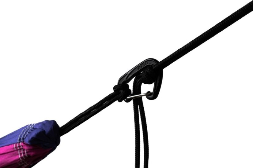 TTTM | Carabiner - Farba: Black 10 kN