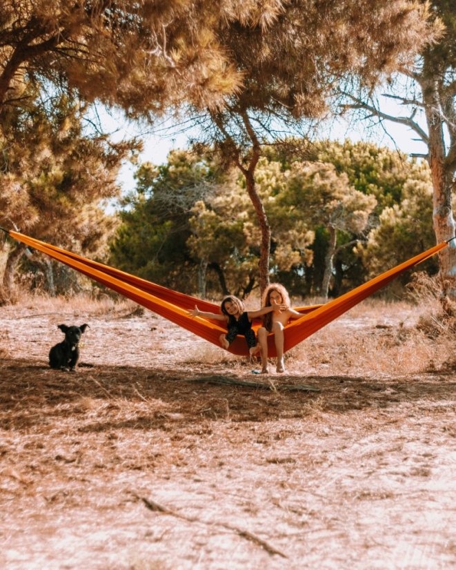 TTTM | Honeymoon Hammock - Farba: Army green / Brown